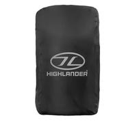 Highlander Duck's Back Waterproof Rucksack Cover - for 18L to 90L Packs - Military Army Hiking Outdoor Backpack Raincover in Ranger Green, Black, Orange or HMTC Camo (Black, XL (70L-90L))