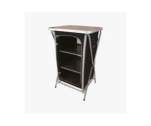 Highlander Easy Fold Portable Camping Cupboard Storage