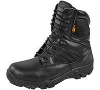Highlander Echo Tactical Boots Black Leather SWAT Forces Military Special Ops Black (UK 10)