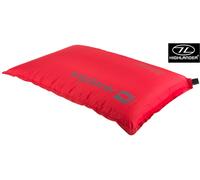 Highlander Explorer Red Self Inflating Blow Up Air Camping Travel Pillow Mat New