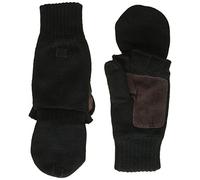 Highlander Falher warm knitted gloves/mitts, Men, Black
