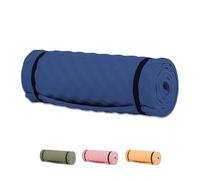 Comfort Camping Mat with soft contour design - Deep Blue