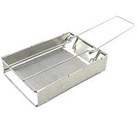 Highlander Folding Grill - Silver