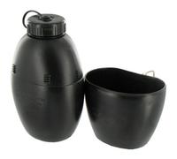 Highlander Forces 58 Pattern Water Bottle And Mug Black