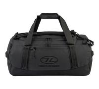 Highlander Hauler Duffle 45L Shoulder Bag Backpack Handbag Travel Black