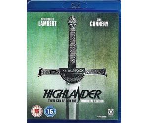 HIGHLANDER IMMORTAL EDITION BLU RAY CHRISTOPHER LAMBERT UK MOVIE NEW FILM R2