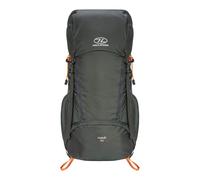 Highlander Ivar 40L Rucksack - Men's 3-Day Backpack for Hiking, Trekking, Travel, Work, Outdoor Use (Steel Grey)
