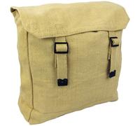 HIGHLANDER LARGE WEB BACKPACK HIKING COTTON CANVAS PACK TRAVEL RUCKSACK BEIGE
