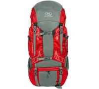 Highlander Lightweight Camping Rucksack - 45L | 65L | 85L - Large Hiking Backpack with Nylon Waterproof Cover ? Unisex - Fits Any Hight Due To