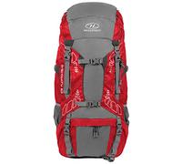 Highlander Lightweight Camping Rucksack - 45L | 65L | 85L - Large Hiking Backpack with Nylon Waterproof Cover - Unisex - Fits Any Hight Due To Adjustable Strap System