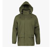Highlander Men's Stormguard Waterproof Jacket | Olive Green