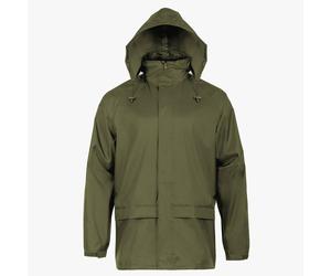 Highlander Men's Stormguard Waterproof Jacket | Olive Green