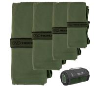 Highlander Outdoor Fibre Soft microfibre towel XL - Olive