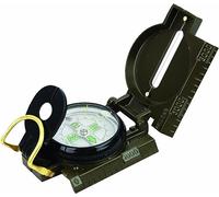 Highlander Military Style Lensatic Compass in Folding Metal Case Map Reading