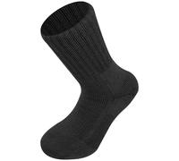 Highlander Norwegian Army Military Mens Classic Winter Socks Hiking Travel Black