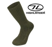 Highlander Mens Norwegian Army Quick Drying Stretch Natural Wool Socks