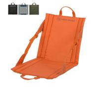 Highlander Outdoor Sit Mat - Portable Seat - Lightweight with Back Support and Pocket - Perfect as a Picnic Chair, Stadium Seat, Beach Chair, or