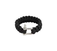 Highlander Paracord Bracelet D-Ring Black