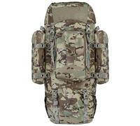 Highlander Pinnacle Tactical Rucksack 90L HMTC Camo Backpack with Adjustable Padded Back System