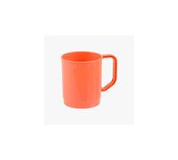 Highlander Plastic Mug 275ml: Coral Colour: Coral