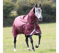 Highlander Plus Combo Neck 100G Horse Turnout Rug Maroon (5 9")
