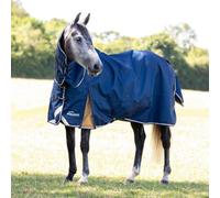 Highlander Plus Combo Neck Lite Horse Turnout Rug Navy (5 3")