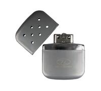 Highlander Pocket Furnace Handwarmer: Stainless Steel Colour: Stainles