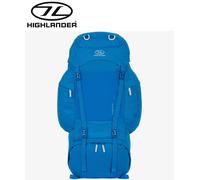 Highlander Rambler 88L Rucksack Trekking Hiking Travel Backpack Blue