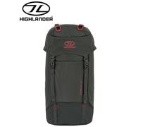 Highlander Rambler Rucksack 20L Litre Backpack Bag Hiking Travel Bag Charcoal