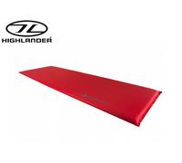 Highlander Self Inflating Expedition Sleeping Mat Wedge Design Camping Mat Red