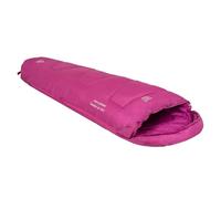Highlander Sleepline 300 Kids Mummy Sleeping Bag for Children - Extra Soft Cotton Feel Lining, Lightweight 900g 2-3 Season Camping Sleepover Bag, Synthetic Insulation, Comfort 6°C, Blue