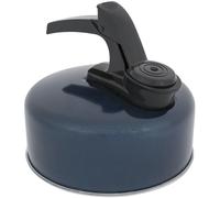 Highlander Aluminium Whistling Camping Kettle 1L: Navy Colour: Navy