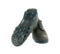 Highlander Snow Plus Ice Grippers Stretchable Thermoplastic Rubber Construction - Black, Size 7-12