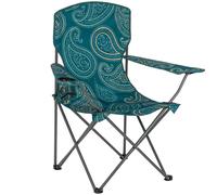 Highlander Stirling Camp Chair: Paisley Teal Colour: Paisley Teal