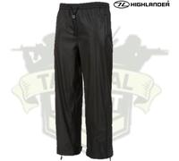 Highlander Unisex Tempest Waterproof Overtrousers (Black) Black