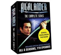 Highlander The Complete Collection 6 Seasons 119 Episodes- Plus Bonus