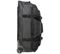 Highlander The Trailer Wheeled Duffel Bag 100L Tarpaulin Holdall Travel Black