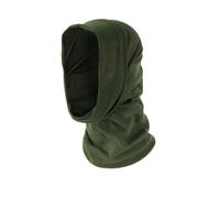 Highlander Outdoor Thermal Fleece Headover Protective Scarf - Olive