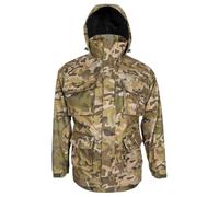 Highlander Typhoon Waterproof Jacket : Men's MTP Compatible Military Army Tactical Smock Outer Layer, HMTC Camo