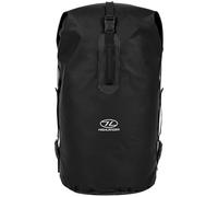 Highlander Waterproof Dry Bag 45L - Duffle Roll Top Backpack - Removable Backpack Adjustable Style Straps - Ideal for Canoeing, Fishing, Rafting, Swimming, Boating and Snowboarding