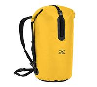 Highlander Waterproof Dry Bag 70L - Duffle Roll Top Backpack - Removable Backpack Adjustable Style Straps - Ideal for Canoeing, Fishing, Rafting, Swimming, Boating and Snowboarding