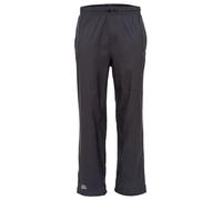 Highlander Waterproof Packaway Trousers Lightweight Overtrousers for Men Women and Kids - Light and Breathable Waterproofs That Pack Away into its own Convenient Bag. Charcoal