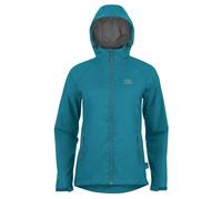 Highlander Women's Waterproof Jacket Stow & Go Pack Away Petrol