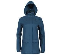 Highlander Womens Waterproof Stormguard Lightweight Rain Jacket - Foldaway Hood, Wind Breaker Rain Coat - Perfect for Outdoor, Travel, and Camping