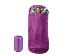 Highlander XL Sleeping Bag - Extra Wide Sleeping Bags for Adults - Rectangular, Lightweight & Water-Resistant - Soft Inner Lining - Indoor & Outdoor U