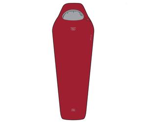 Highlander Zeta 100 Sleeping Bag: Scarlet Red Colour: Scarlet Red