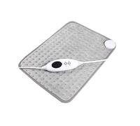 Highlands Electric Heating Pad with Automatic Switch Off, Skin-Friendly Fleece - Machine Washable - for Back Neck Shoulder Pain Relief - Fast Heating Technology with 6 Heat Settings - 60x50 cm
