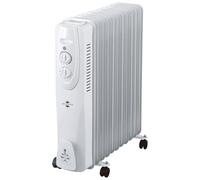 Highlands Homeware Highlands_homeware Oil Filled Radiator - 11 Fins - 2500W, White