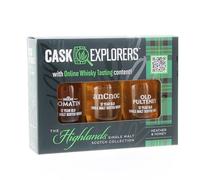 Highlands Scotch Whisky Tasting Set - 3 Single Malts to Taste
