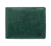 Highlark Brown Artificial Leather Wallet for Men I Ultra Slim & Compact Wallet I 6 Credit Card Slots I 2 Currency (Green), Green, Classic